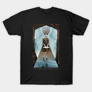 The High Priestess Tarot Card T-Shirt